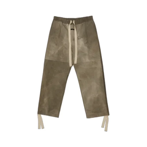 Split Knee Drawstring Trousers