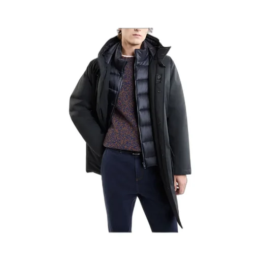 Technical Taffeta Parka Coat