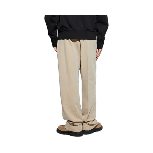 Pleat-Detailed Drawstring Trousers