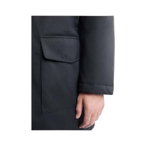 Technical Taffeta Parka Coat