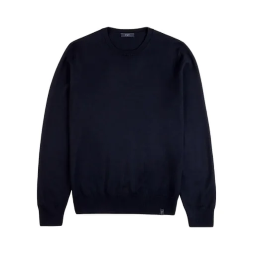 Long-Sleeved Round-Neck Jumper