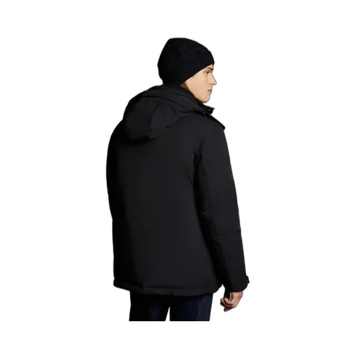 Technical Fabric Hooded Jacket