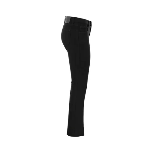 Frayed Hem 5-Pocket Pants