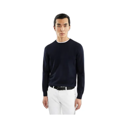 Long-Sleeved Round-Neck Jumper
