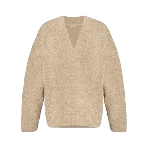 Overlapping V-Neck Sweater