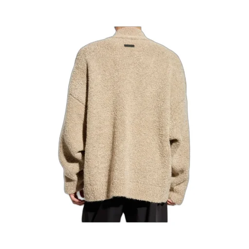 Overlapping V-Neck Sweater