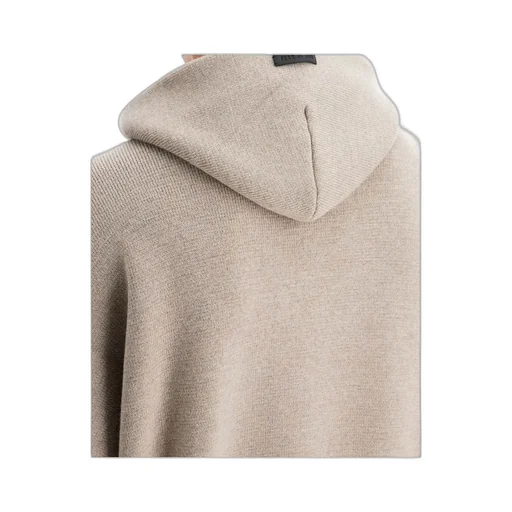Knitted Hooded Jumper