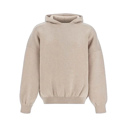 Knitted Hooded Jumper