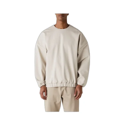 Crewneck Long-Sleeved Sweatshirt