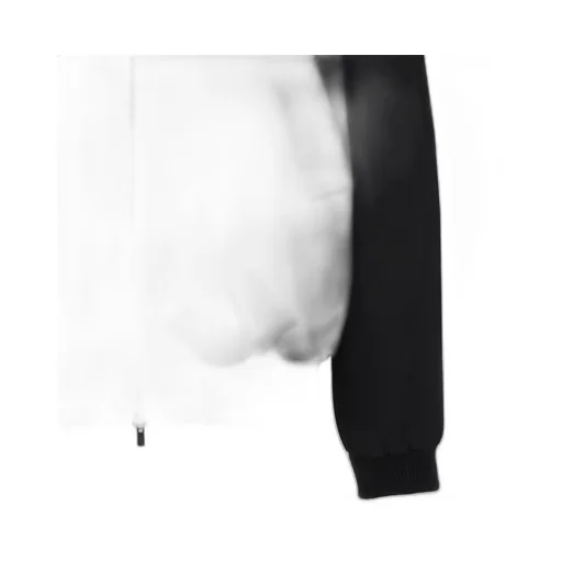 Logo Plaque Zip-Up Bomber Jacket