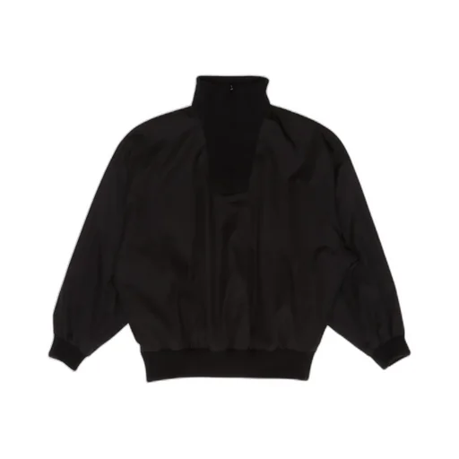 Half-Zipped Pullover Jacket