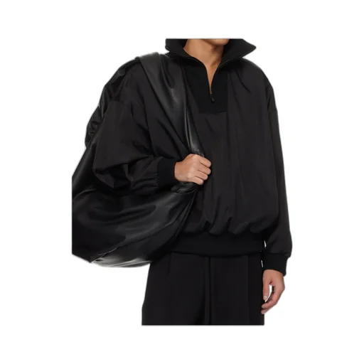 Half-Zipped Pullover Jacket