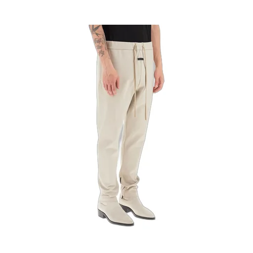 Logo Patch Drawstring Sweatpants
