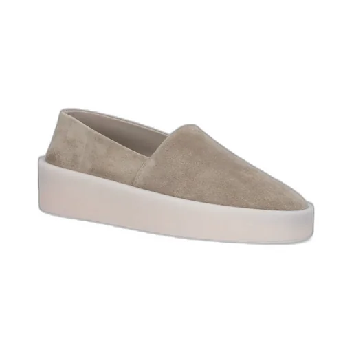 Round-Toe Slip-On Loafers