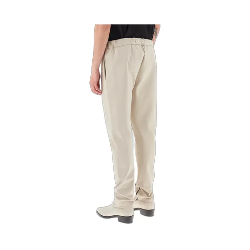 Logo Patch Drawstring Sweatpants