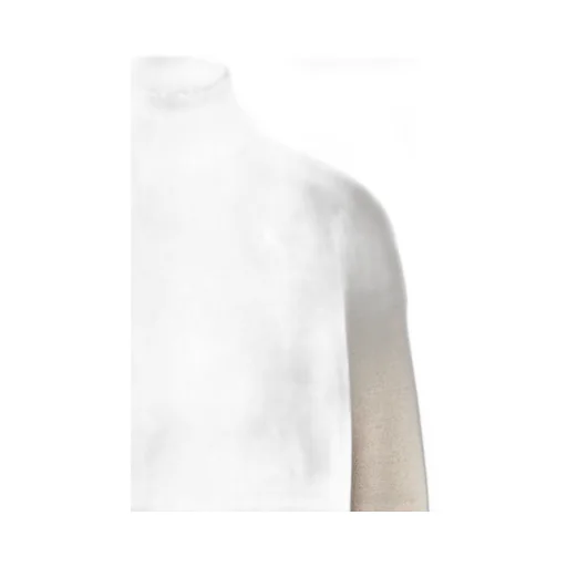 Logo Patch Turtle Neck Jumper