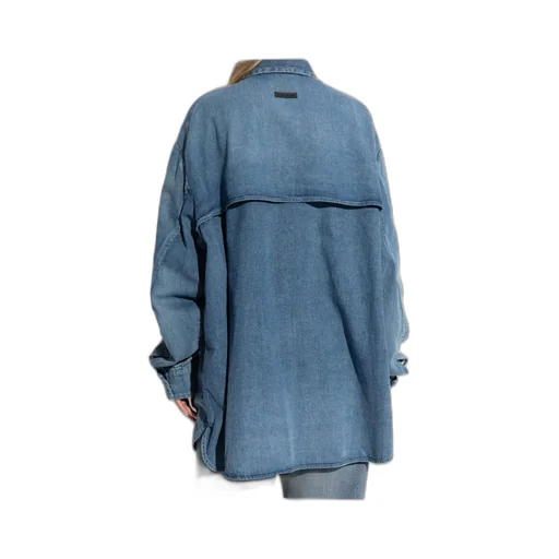 Vented Denim Shirt