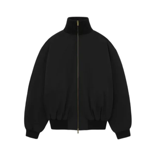 Zipped Bomber Jacket