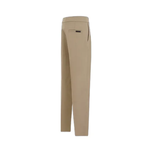 Straight Leg Pleated Tailored Pants