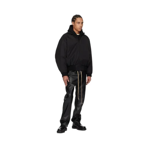 Zipped Bomber Jacket