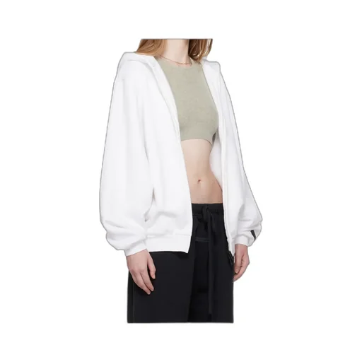Zipper Hooded Sweatshirt