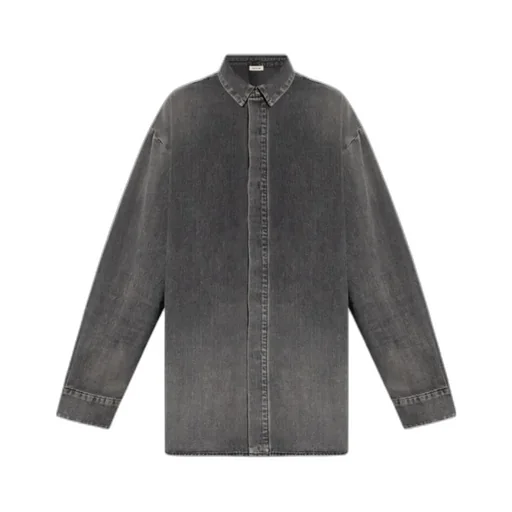 Vented Denim Shirt