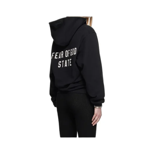 Zipper Hooded Sweatshirt