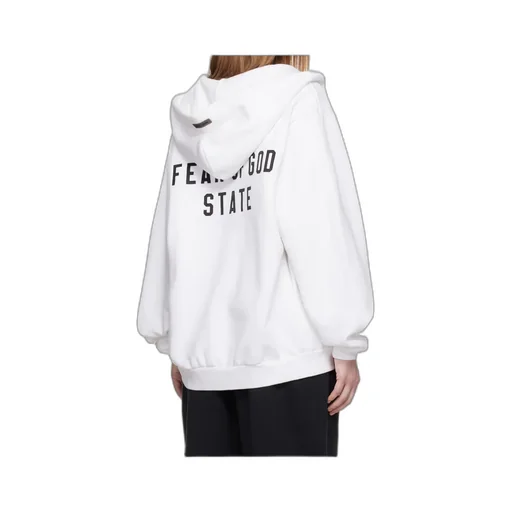 Zipper Hooded Sweatshirt