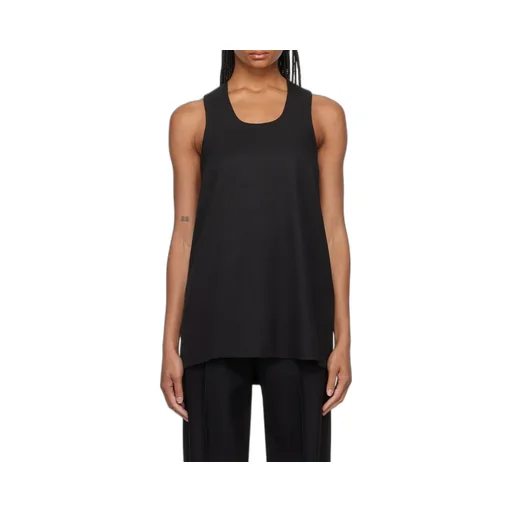 U-Neck Silk Tank Top