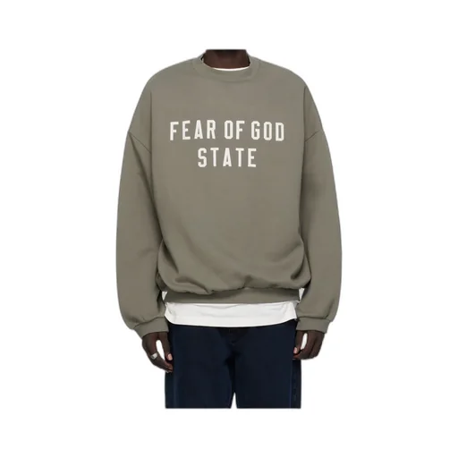 Logo Embroidered Crewneck Sweatshirt