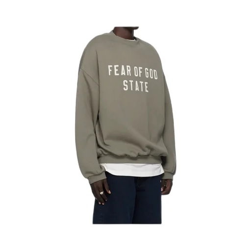 Logo Embroidered Crewneck Sweatshirt