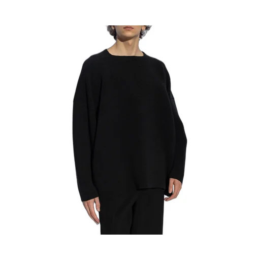 Ottoman Wool Ribbed Jumper