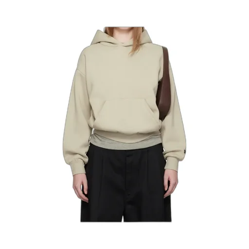 Logo Patch Hooded Sweatshirt
