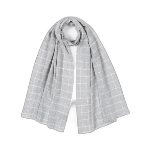 Checkered Pattern Scarf