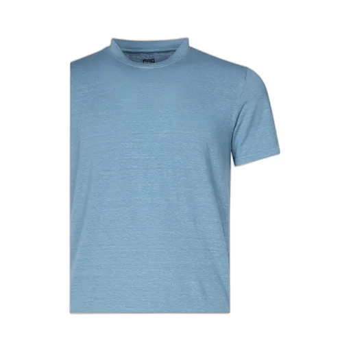 Flex Linen Crew Neck T-Shirt
