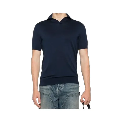 Open Neck Polo Shirt