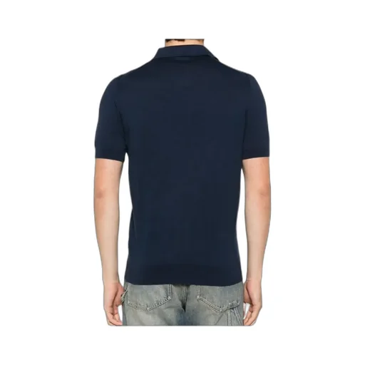 Open Neck Polo Shirt