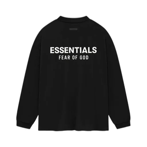 Plain Knit Long-Sleeve Shirt