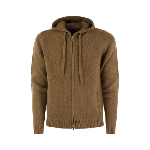 Hooded Zip-Up Cardigan