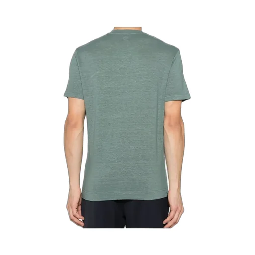 Flex Linen Crew Neck T-Shirt