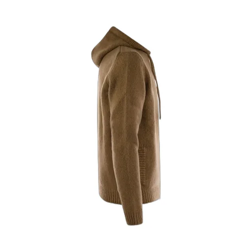 Hooded Zip-Up Cardigan