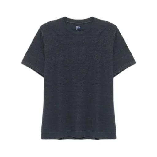Stretch Linen Short-Sleeve T-Shirt