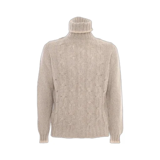 High-Neck Knitted Sweater