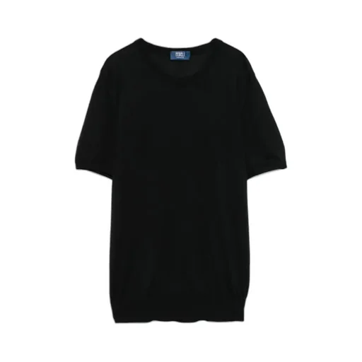 Fine-Knit T-Shirt