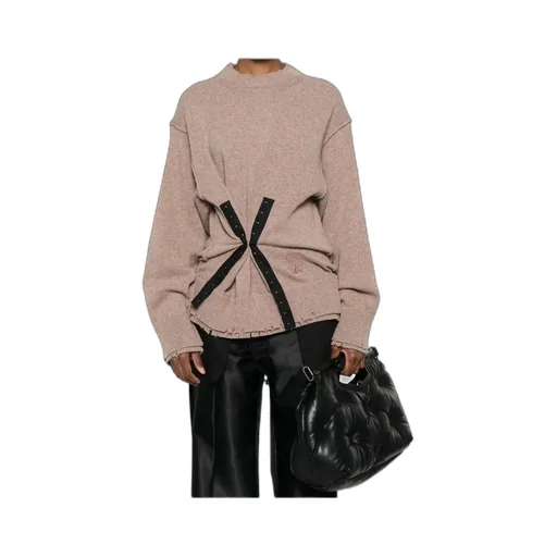 Frayed-Hem Sweater