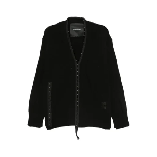 Distressed Cotton Cardigan