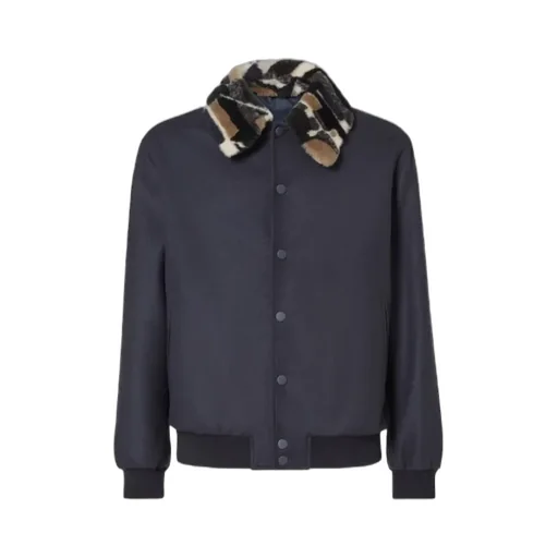Long-Sleeved Bomber Jacket