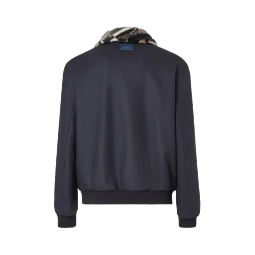 Long-Sleeved Bomber Jacket