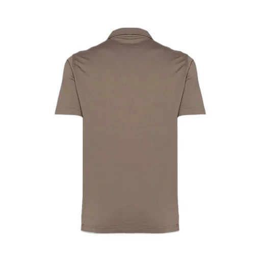 Open Collar Polo Shirt