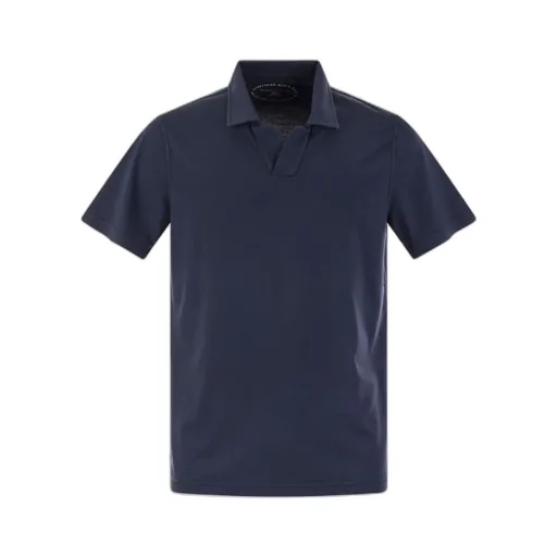 Open Neck Polo Shirt
